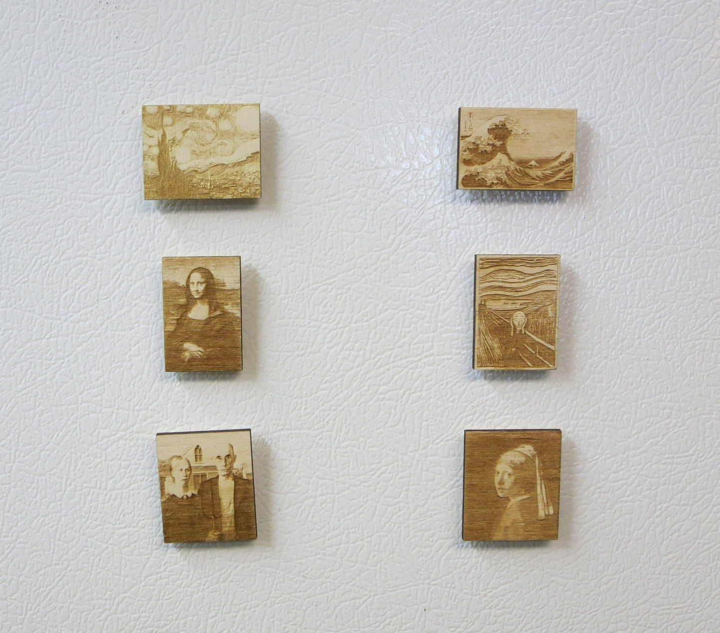 Fine art magnets set of 6 - Happy's Gifts and Apparel