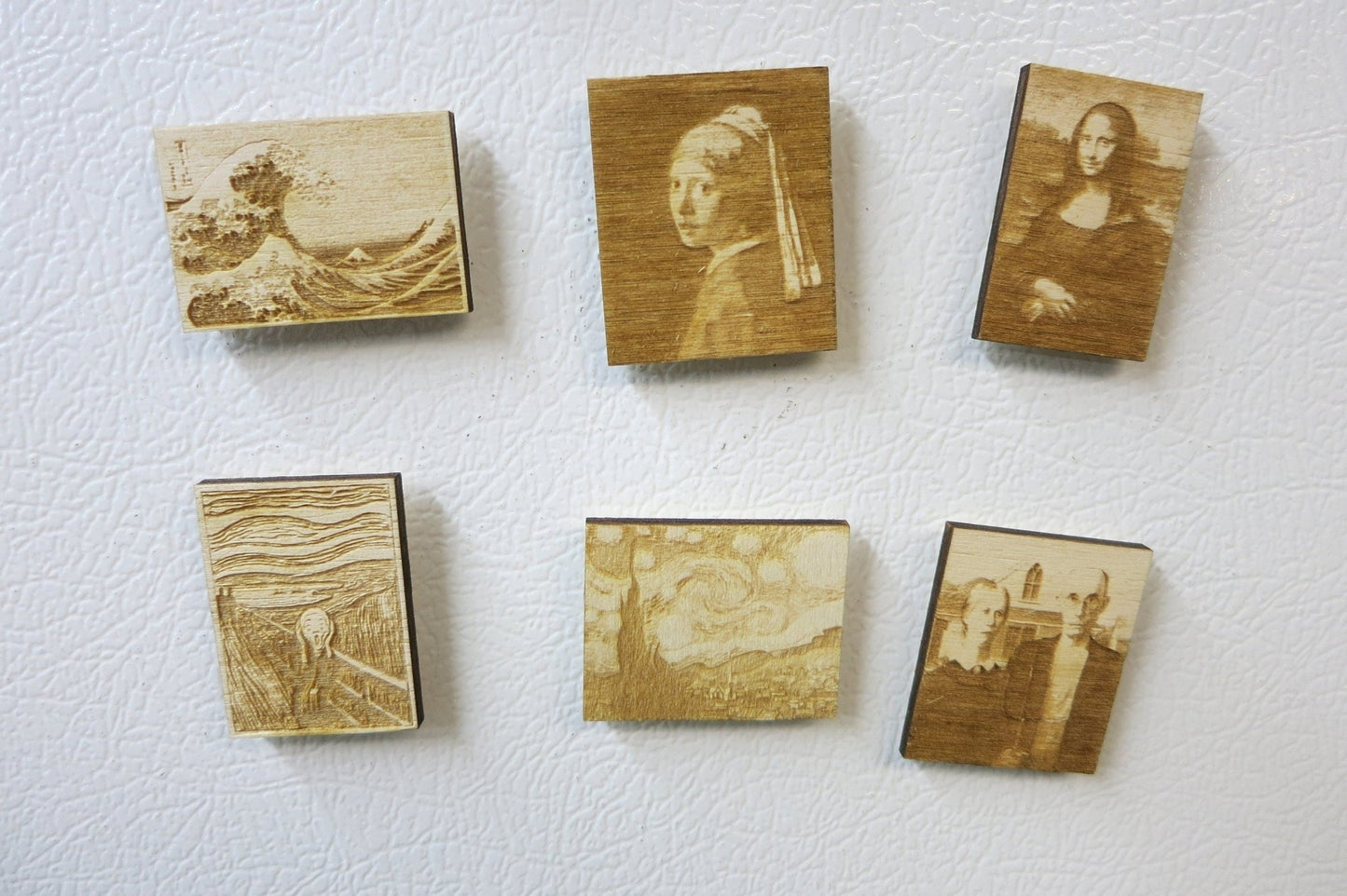 Fine art magnets set of 6 - Happy's Gifts and Apparel