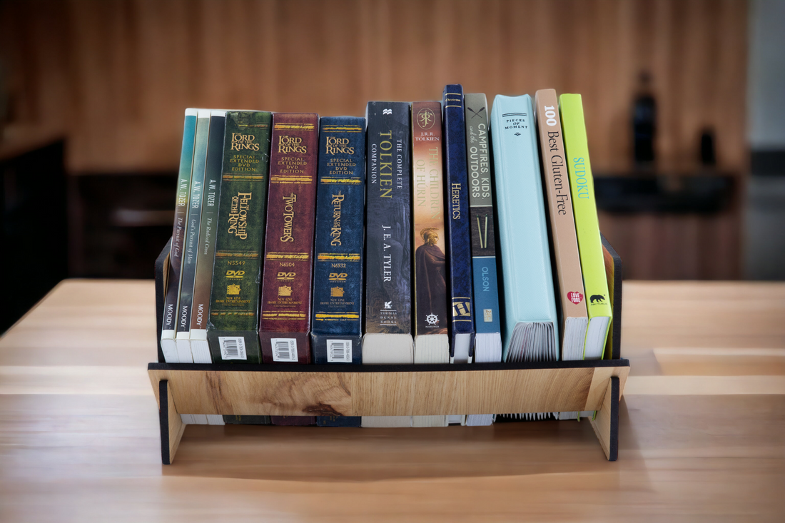 Elevate Your Space with a  Tabletop Bookshelf - A Perfect Blend of Functionality and Style