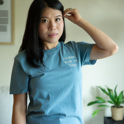 Custom Embroidered Comfort Color T-Shirt