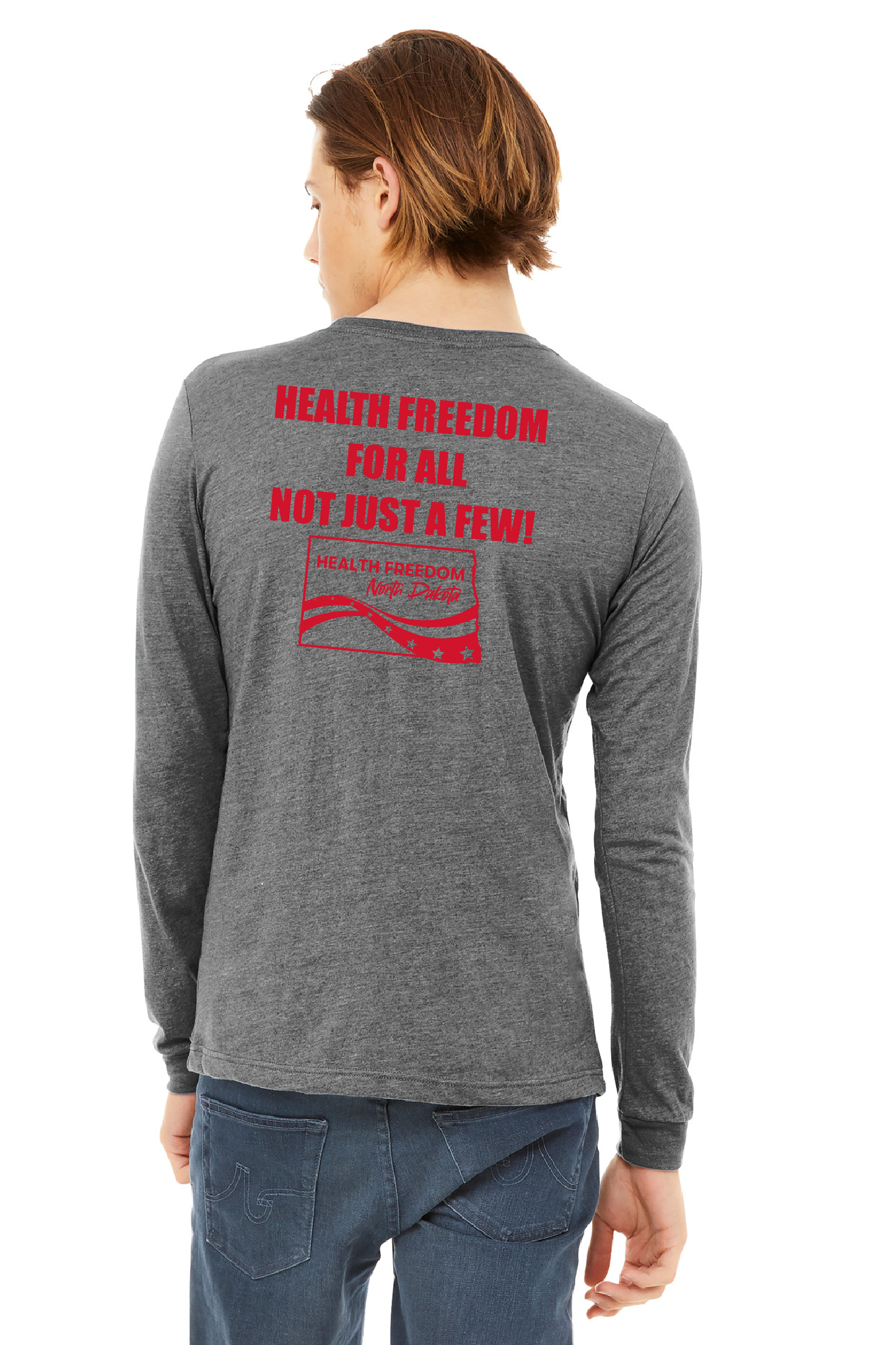 Health Freedom North Dakota Valentines Day T-Shirt