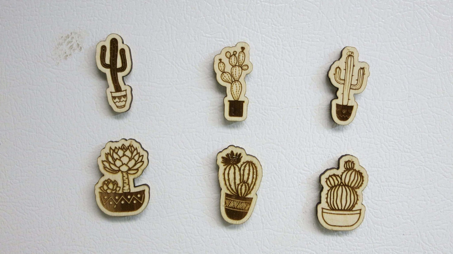 Cactus Magnets - Happy's Gifts and Apparel