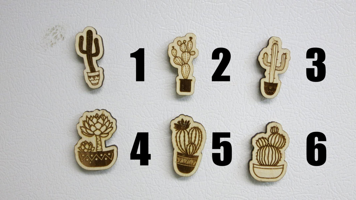 Cactus Magnets - Happy's Gifts and Apparel