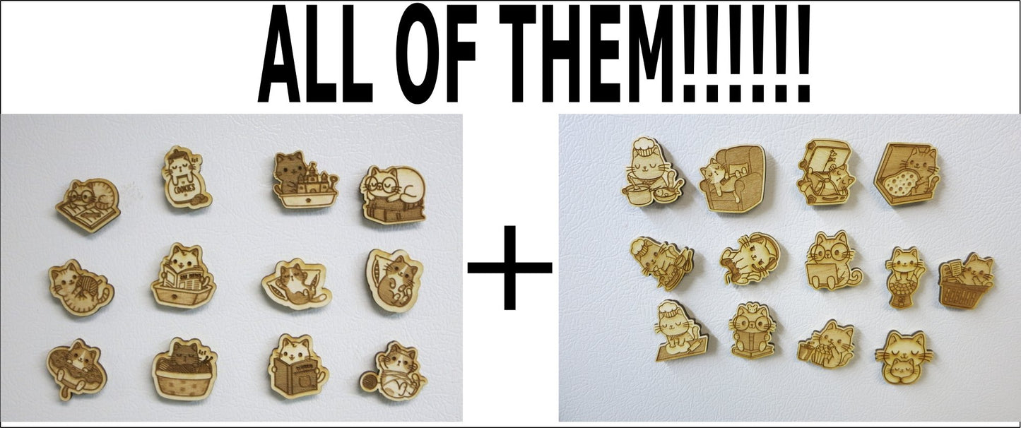 Cute Cat Magnets - Happy's Gifts and Apparel