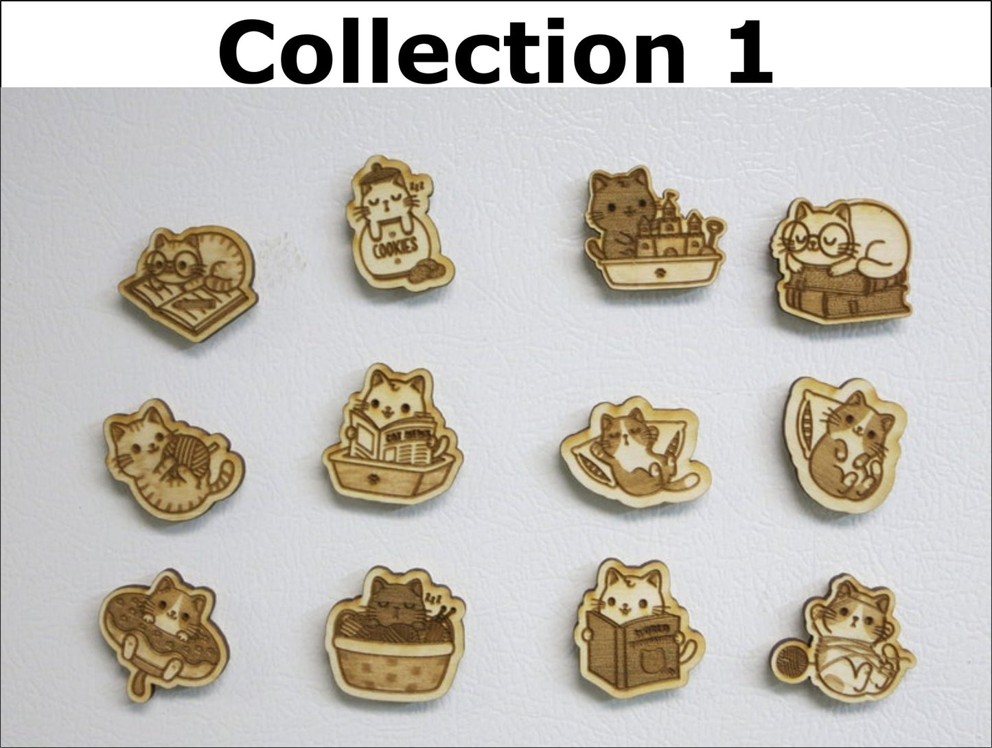 Cute Cat Magnets - Happy's Gifts and Apparel