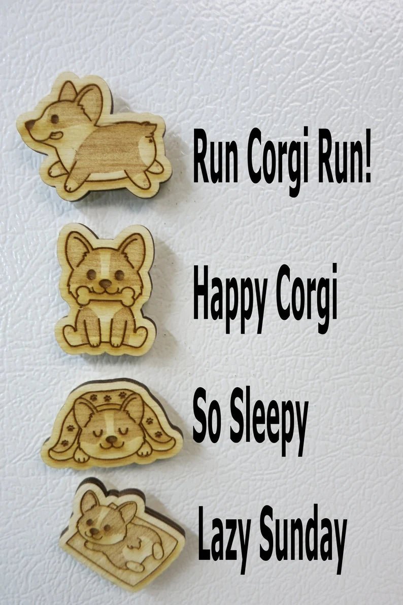 Cute Corgi Magnets - Happy's Gifts and Apparel