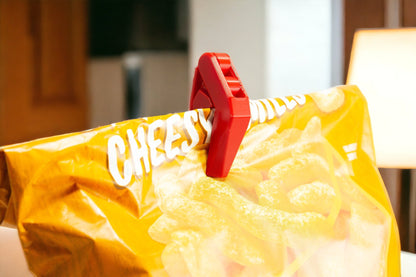 Over engineered 3D Printed Chip Clip - Keep Your Snacks Fresh in Style!