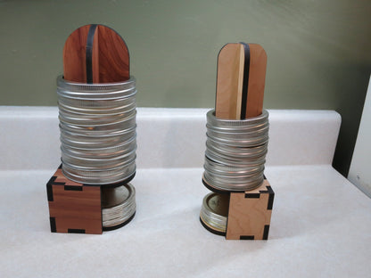 Mason Jar Rings and Lids Organizer - Happy's Gifts and Apparel