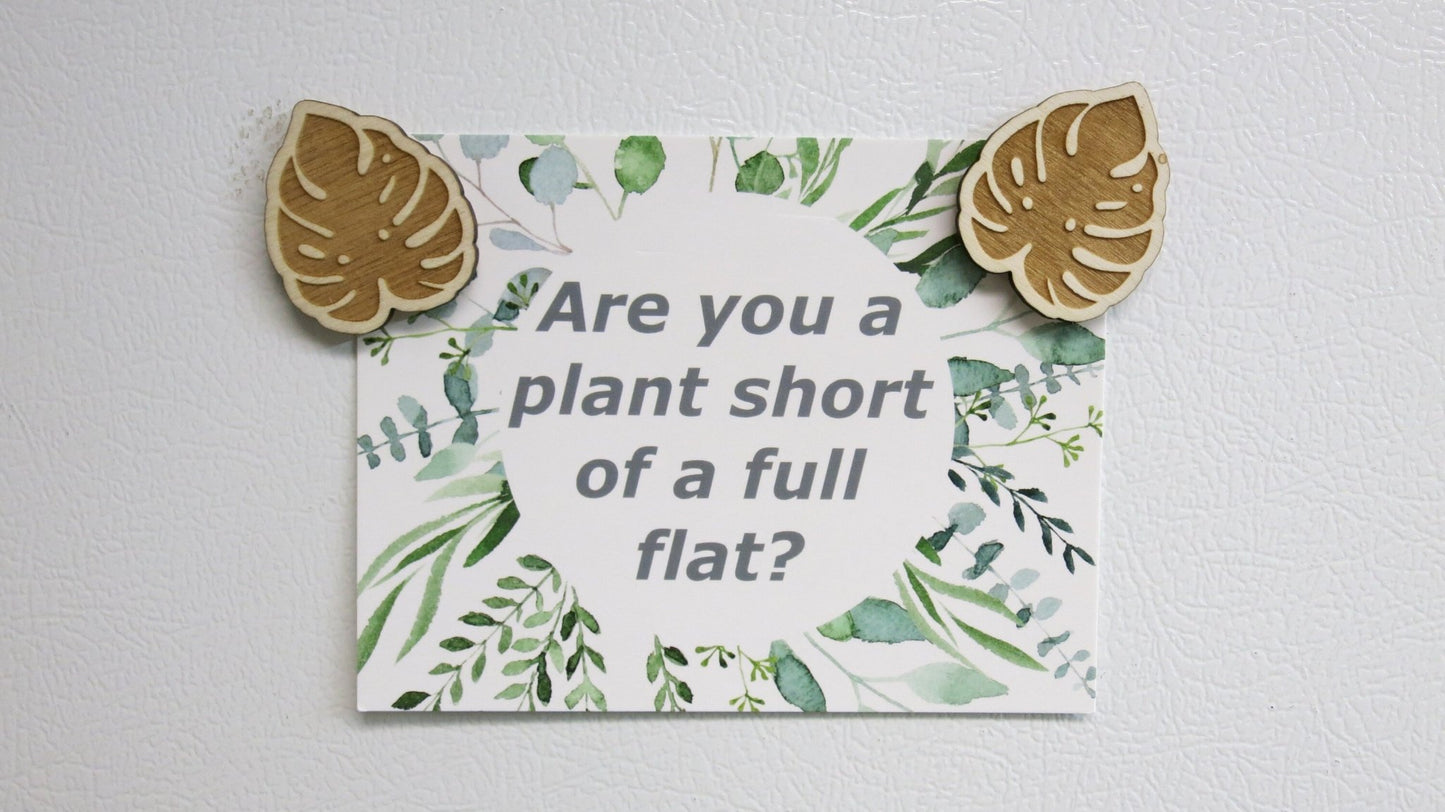 Monstera Leaf Magnets - Happy's Gifts and Apparel