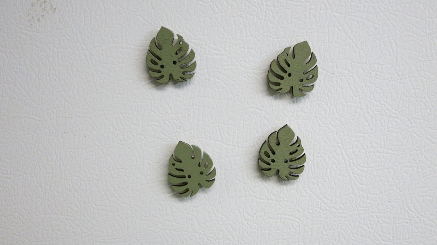 Monstera Leaf Magnets Set - Happy's Gifts and Apparel