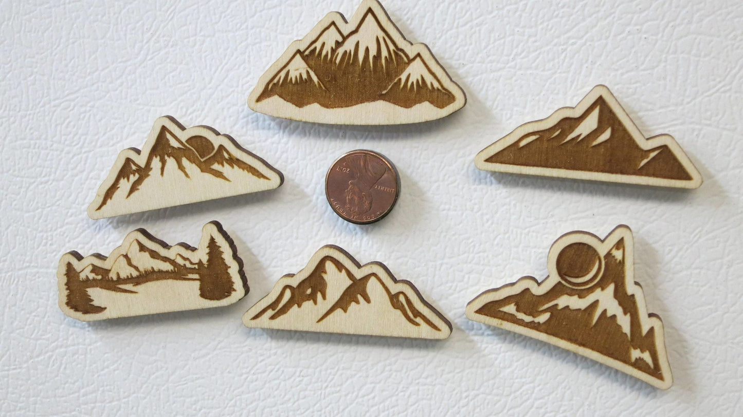 Mountain Range Magnets - Happy's Gifts and Apparel