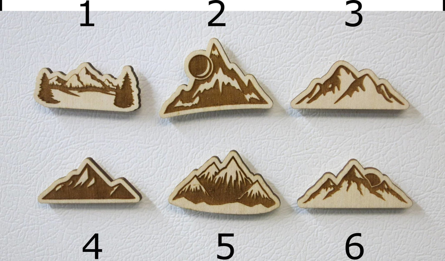 Mountain Range Magnets - Happy's Gifts and Apparel