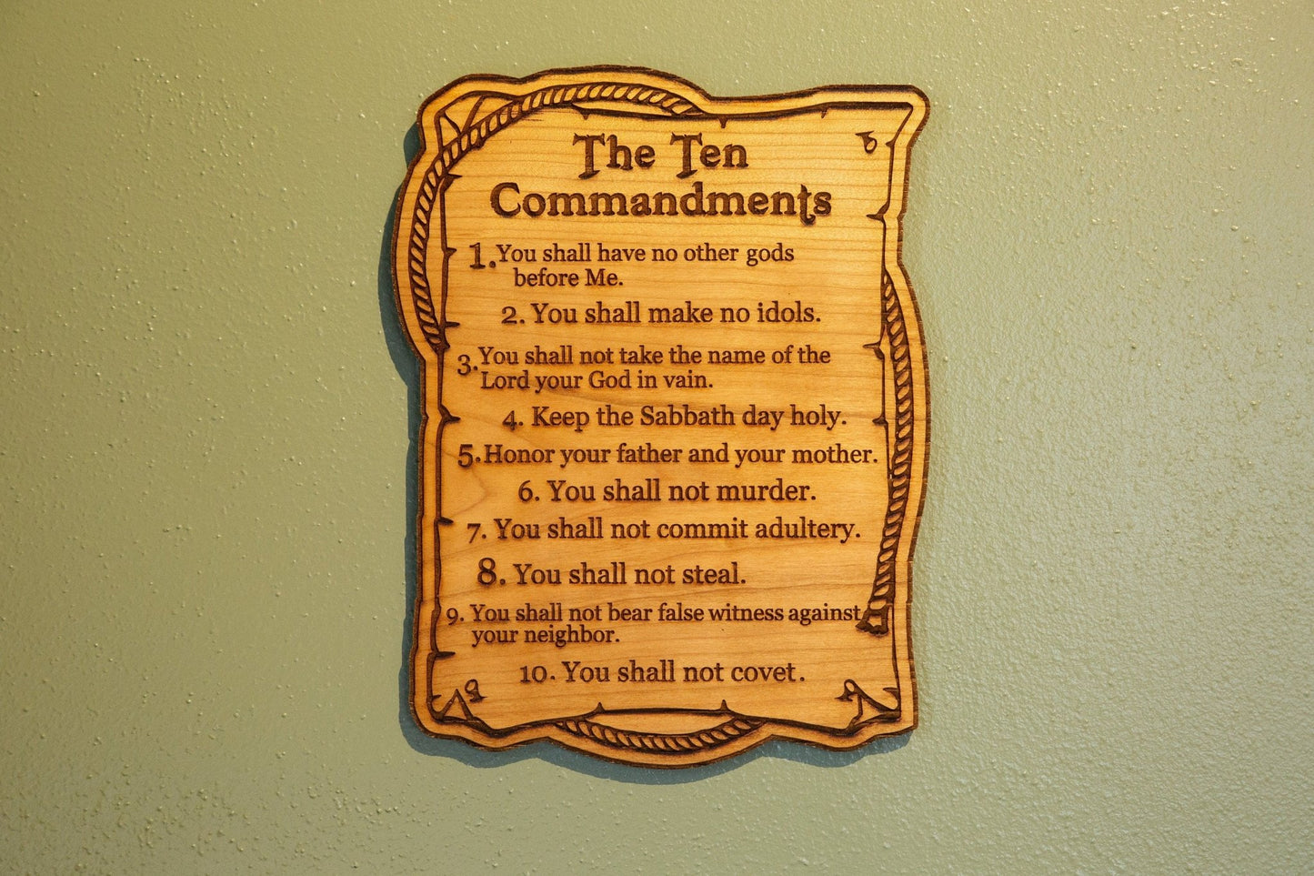 Ten Commandments - Happy's Gifts and Apparel